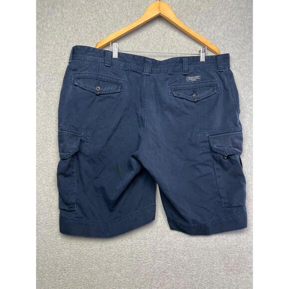 Polo Ralph Lauren Classic Gellar Cargos Shorts Mens 46 Navy Outdoor Casual Prep - Picture 4 of 13